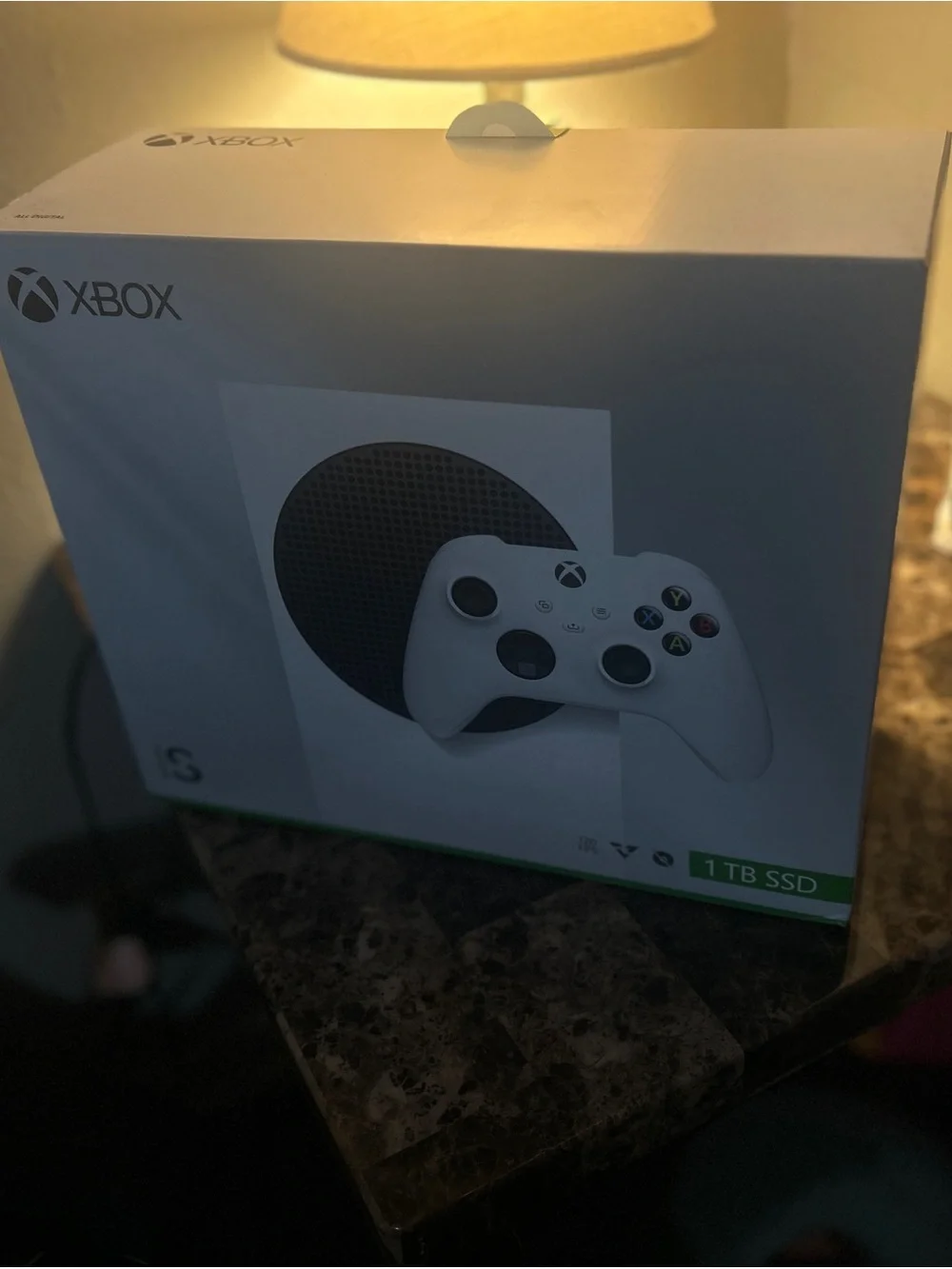 Microsoft Xbox Series S Console in White with Matching Controller